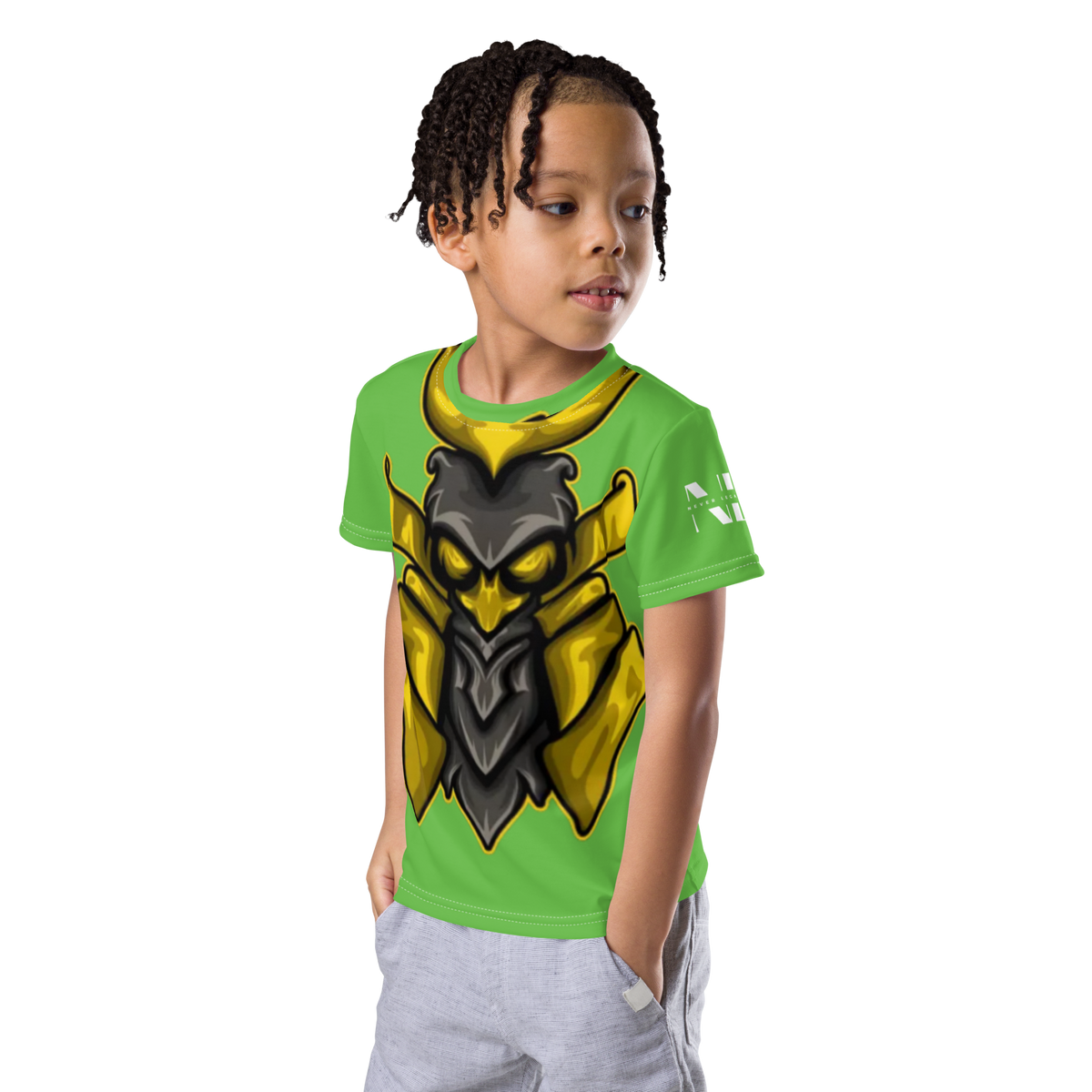 NEVER LEGAL 9X-Kids crew neck t-shirt