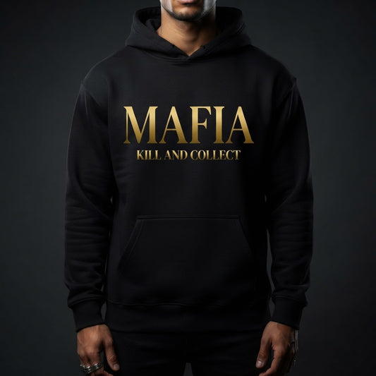 MAFIA Kill and Collect Heavyweight Hoodie — luxury studio mockup