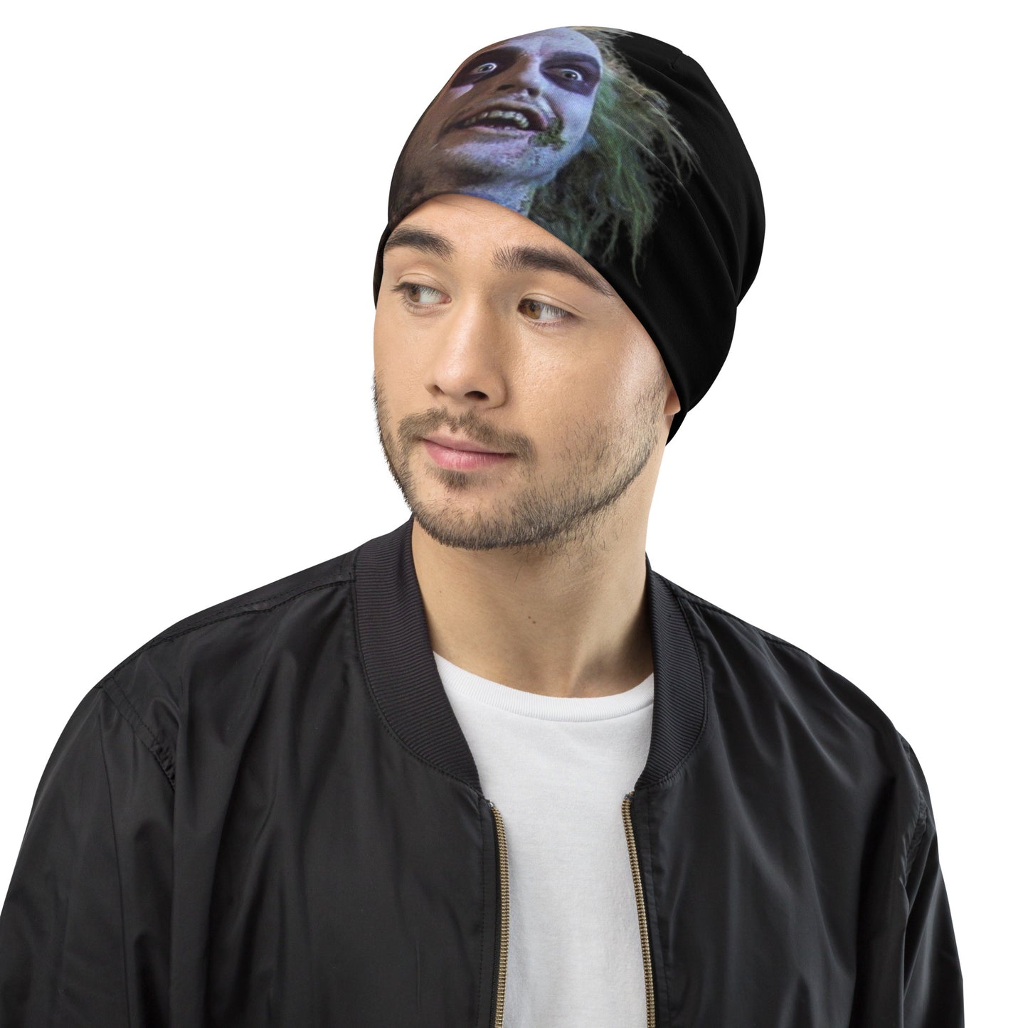 Beetlejuice All-Over Print Beanie