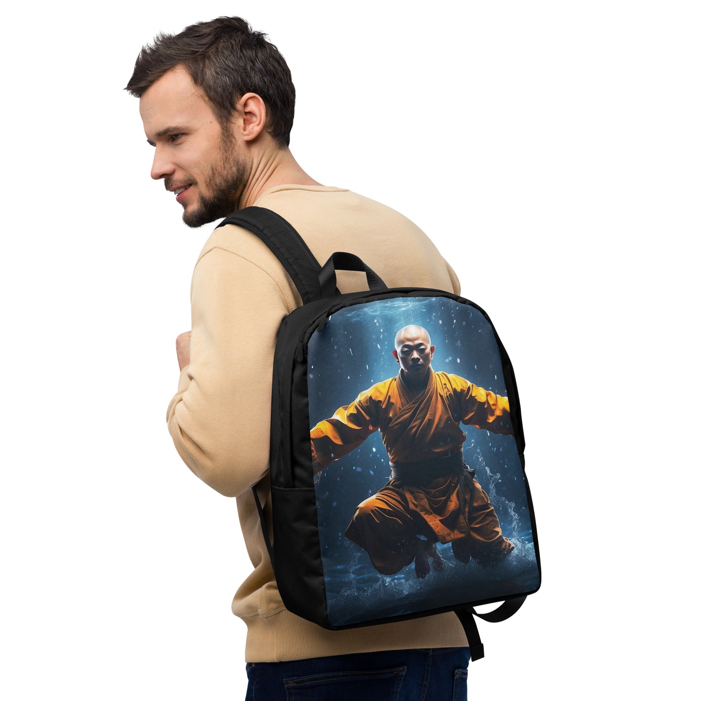 Shaolin Monk Minimalist Backpack