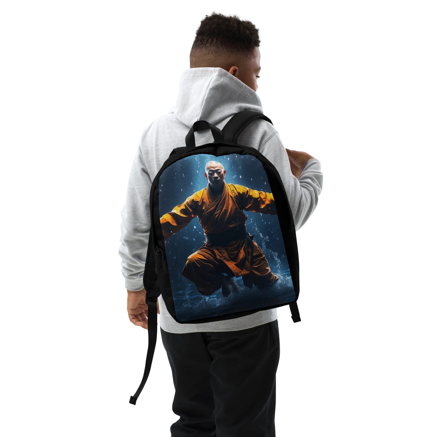 Shaolin Monk Minimalist Backpack