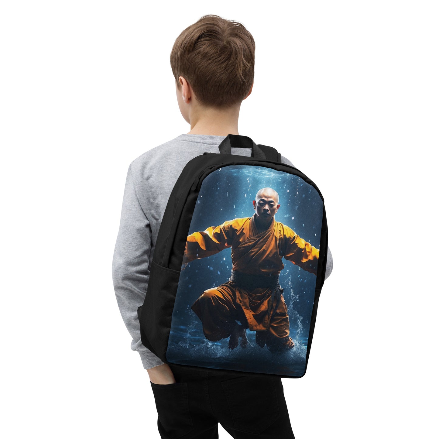 Shaolin Monk Minimalist Backpack