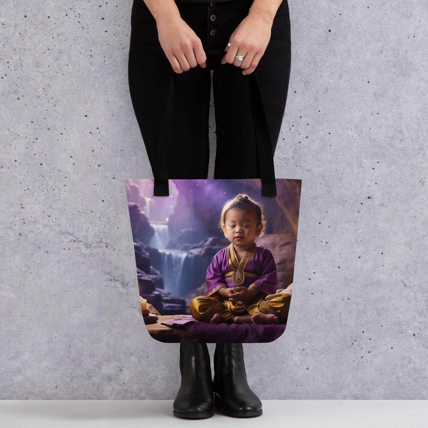 Baby Buddha Tote bag