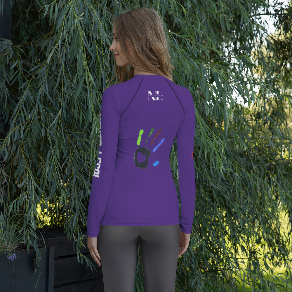 NEVER LEGAL 9X Women's Rash Guard