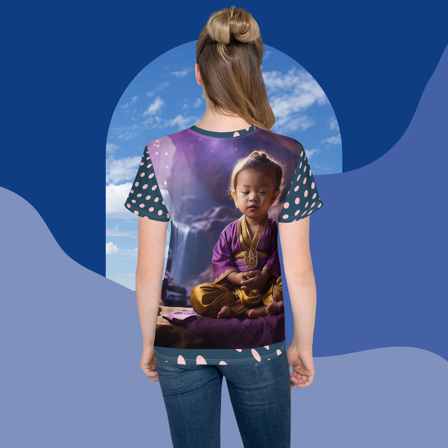 Baby Buddha Youth crew neck t-shirt