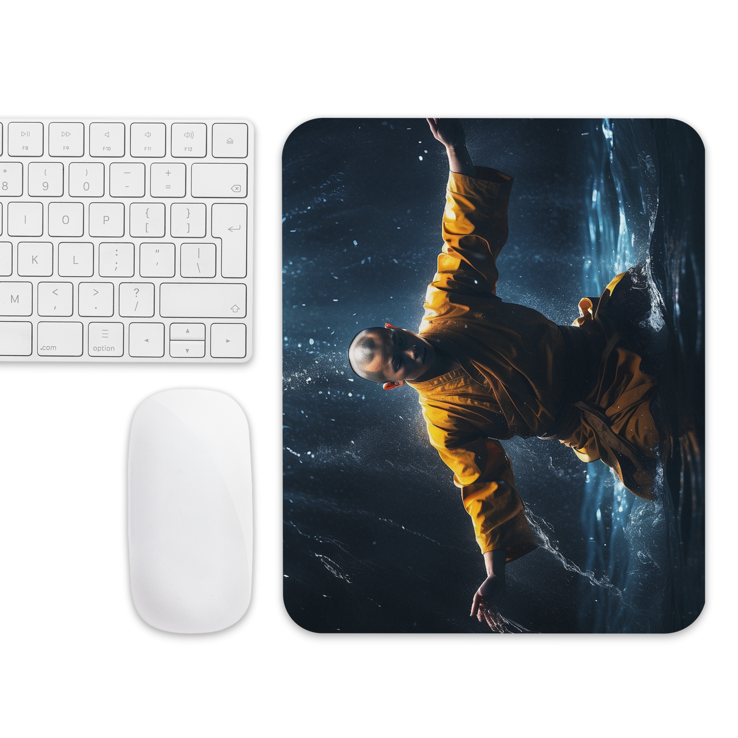 Shaolin monk Mouse pad