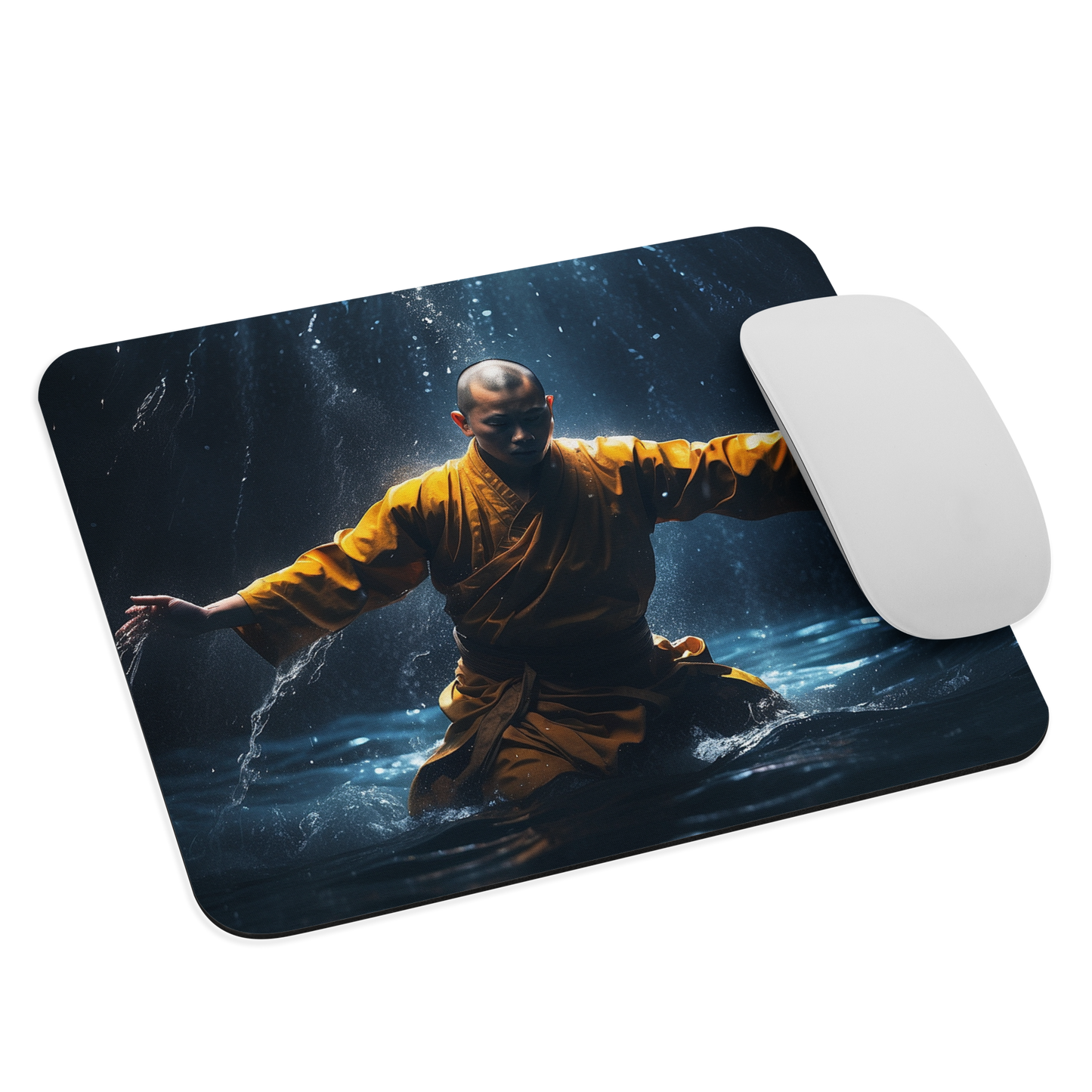 Shaolin monk Mouse pad