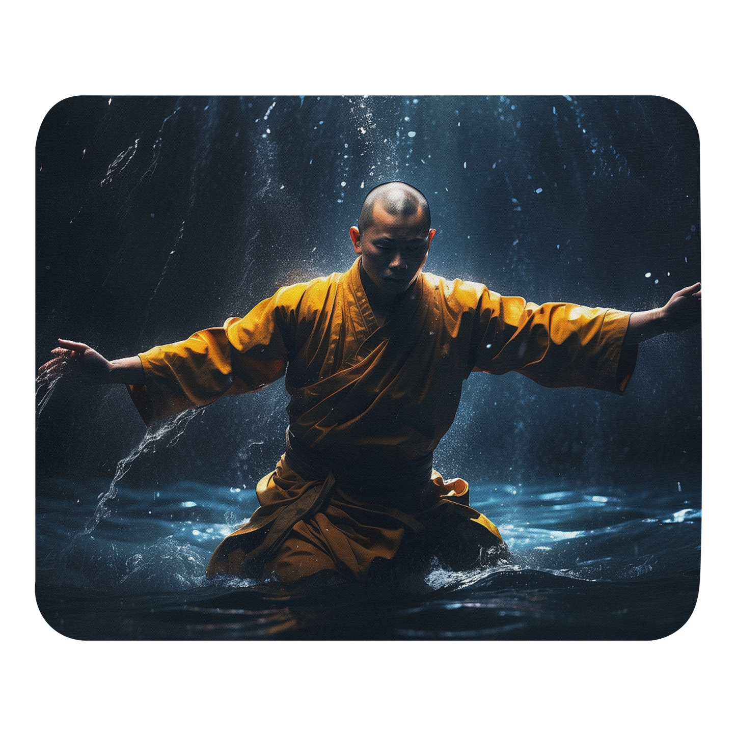 Shaolin monk Mouse pad