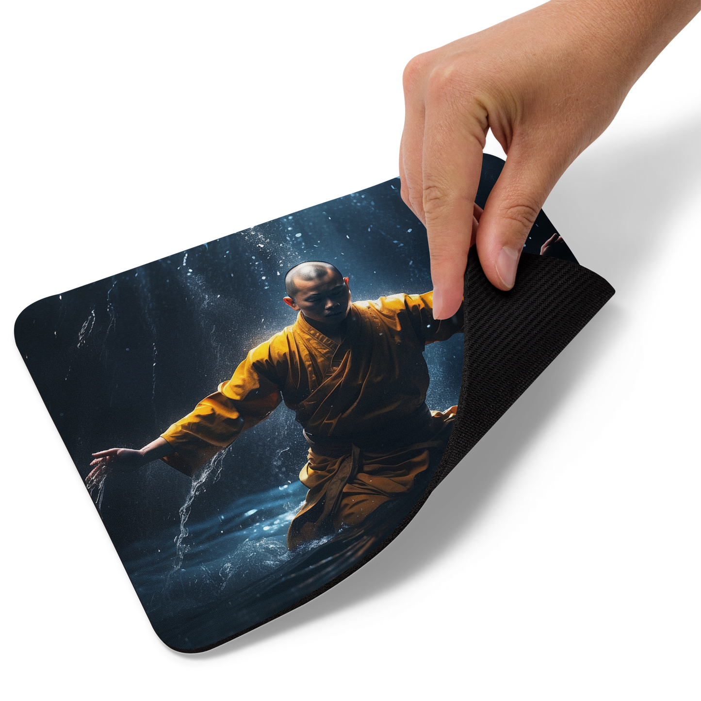 Shaolin monk Mouse pad