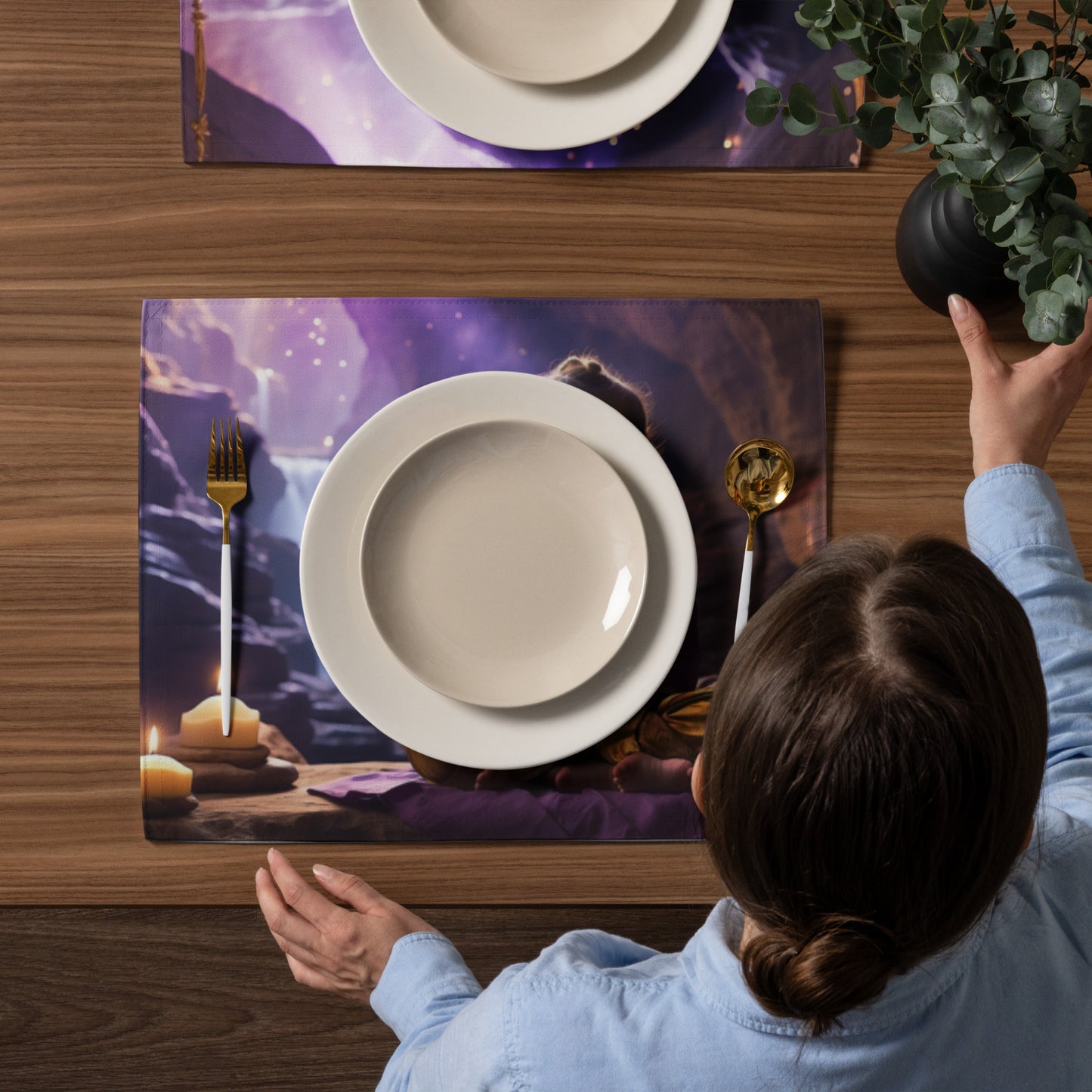 Baby Buddha Placemat Set