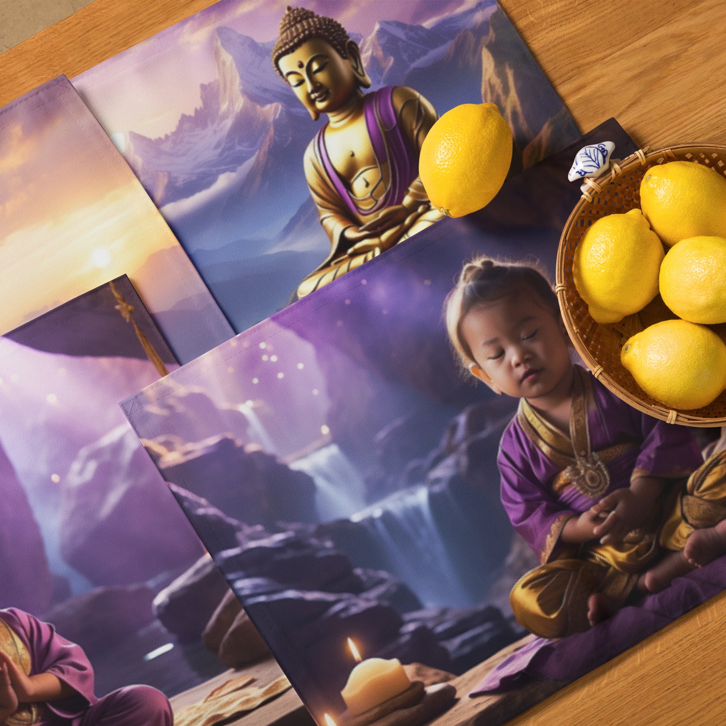 Baby Buddha Placemat Set