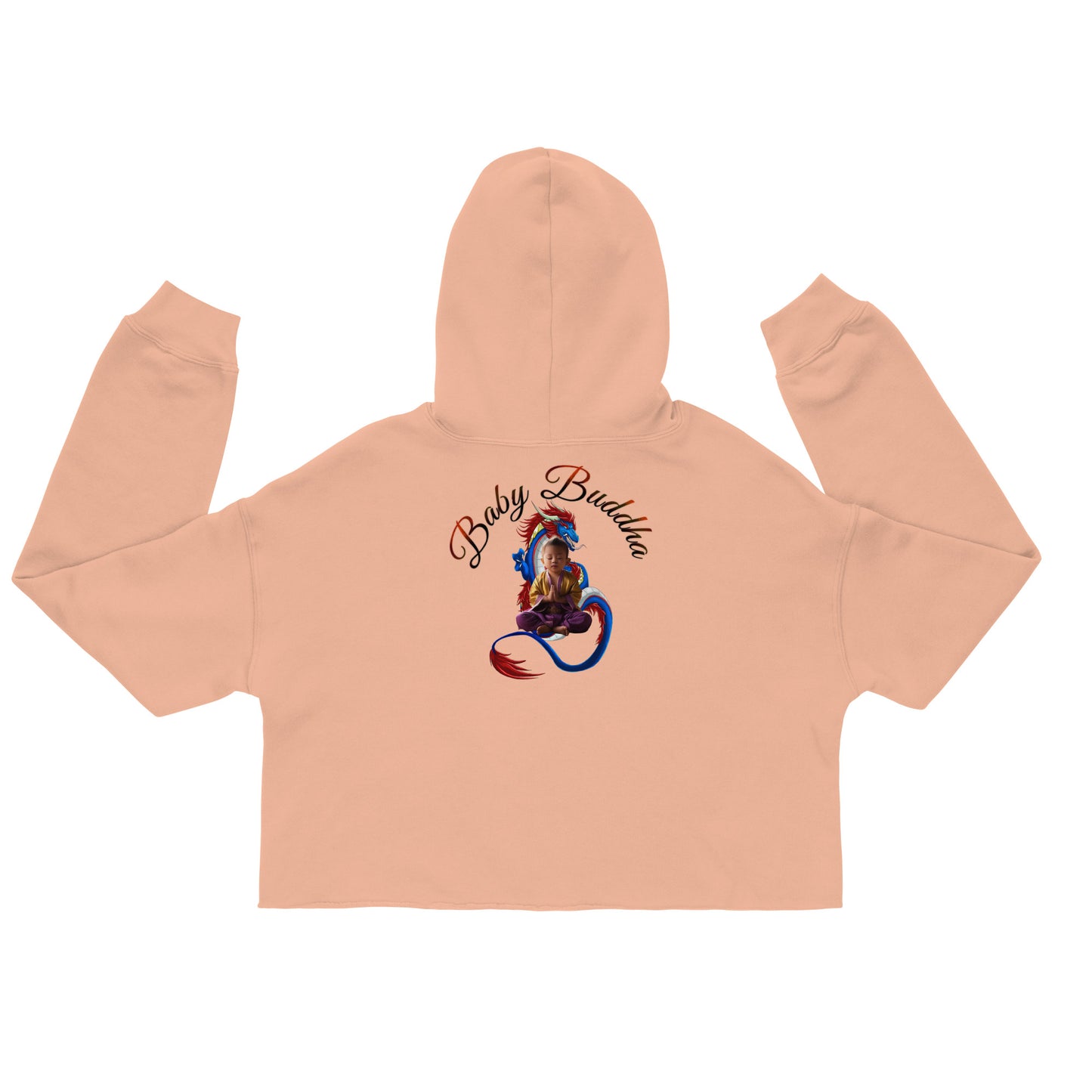 Baby Buddha-Crop Hoodie