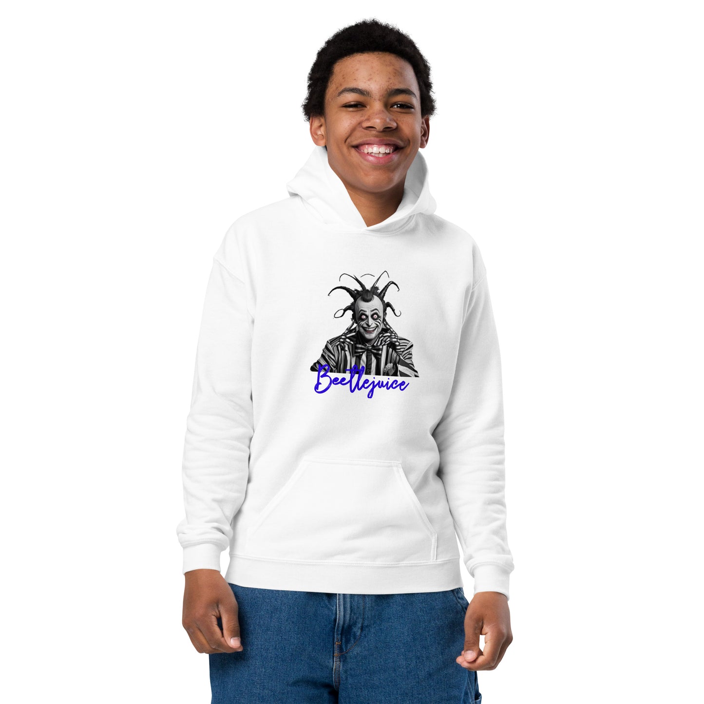 Beetlejuice Youth heavy blend hoodie