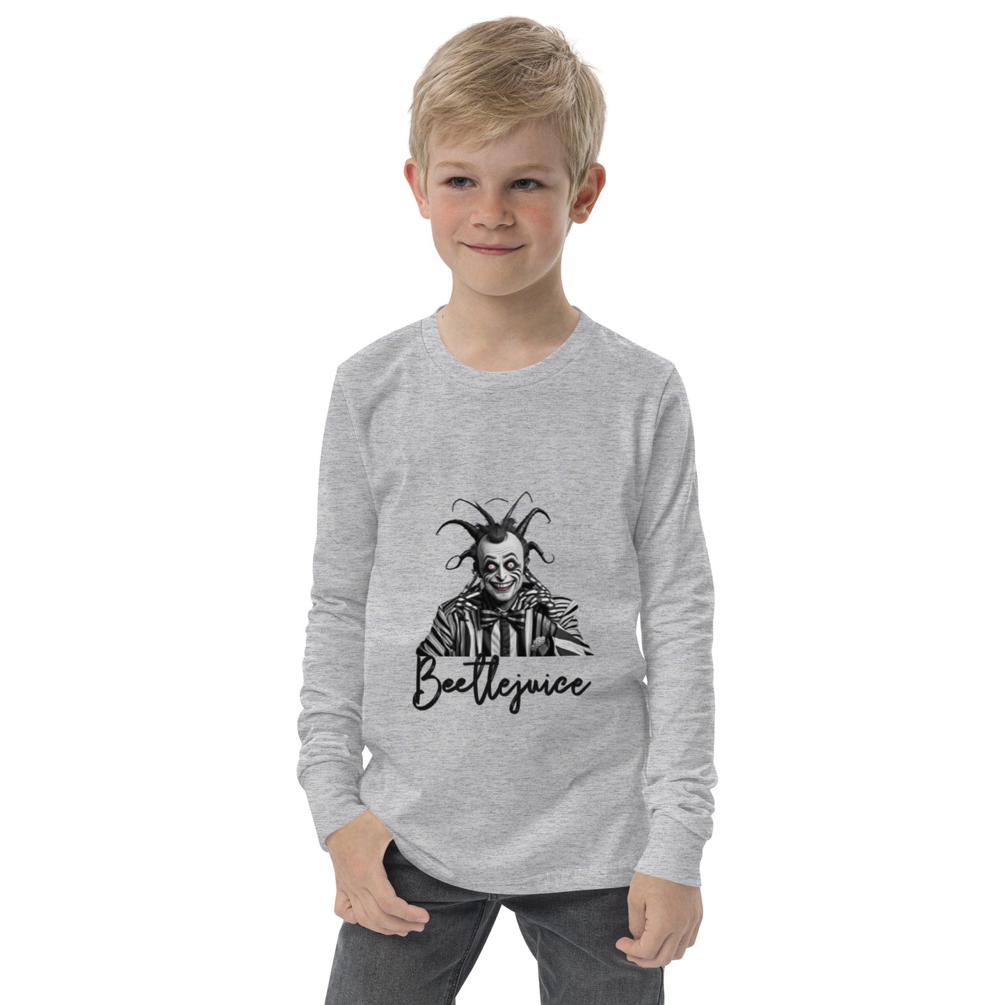 Beetlejuice Youth long sleeve tee