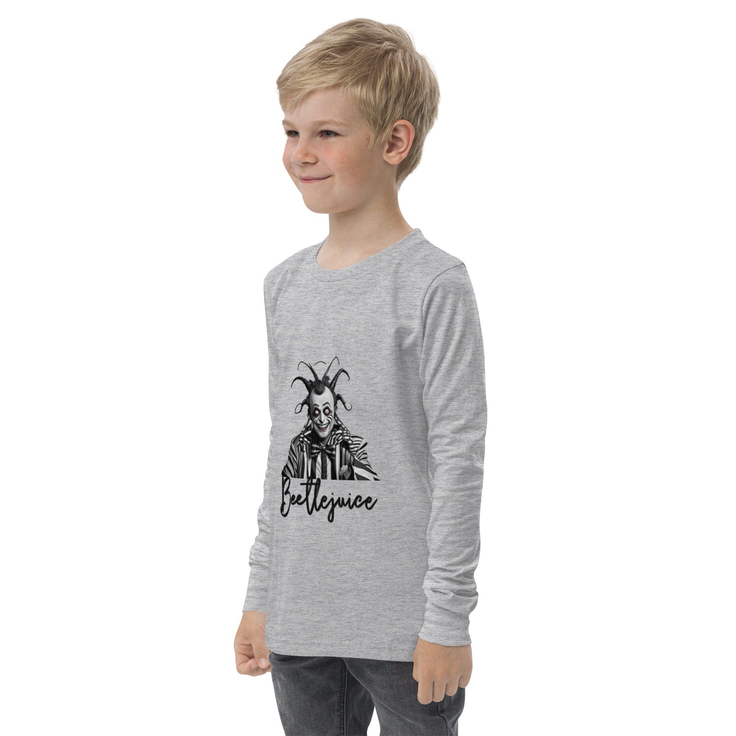 Beetlejuice Youth long sleeve tee