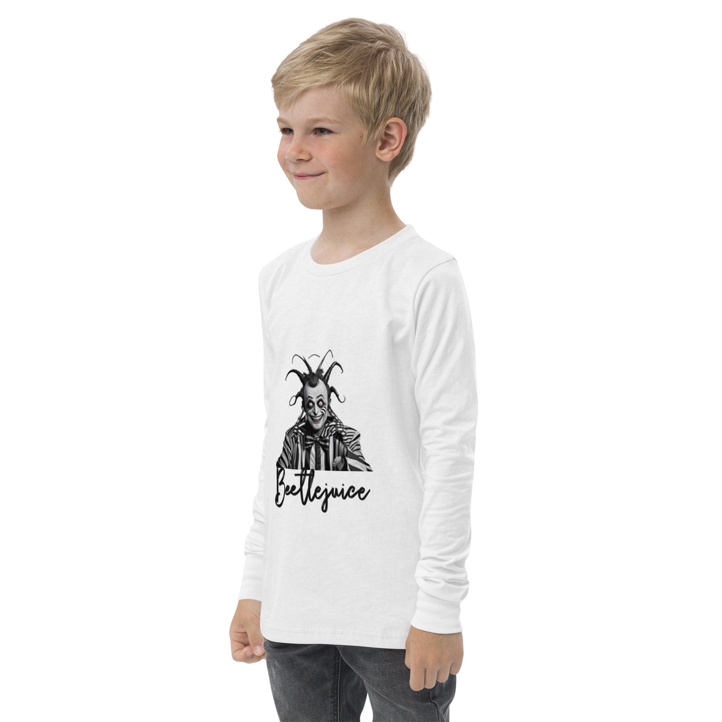 Beetlejuice Youth long sleeve tee