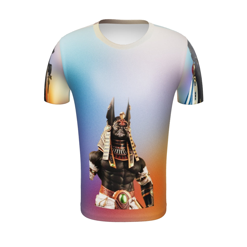 Anubis-All-Over Print Men's Athletic T-shirt