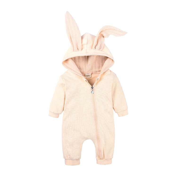 Cartoon Baby Clothes Boys Romper Spring Autumn Baby Girl Clothes Cotton Newborn Rompers Long Sleeve Hoodie Toddler Costume