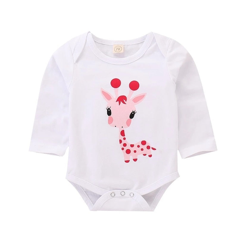 Spring Fall Cotton Newborn Baby Girl Clothes 0-3 Months Polka Dot Unisex Infant Clothes Set Boy 3-piece Clothing With Hat