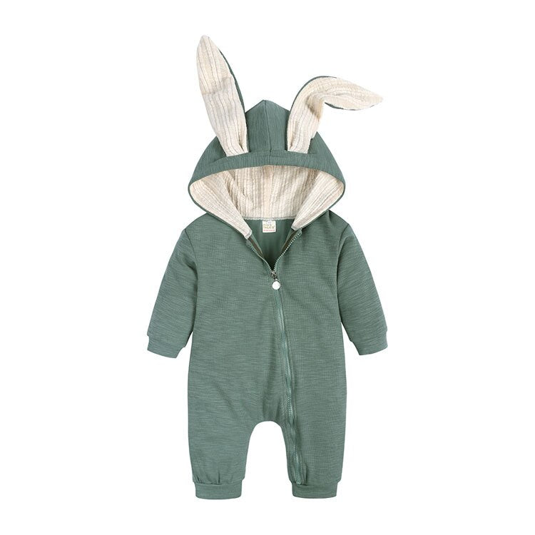 Cartoon Baby Clothes Boys Romper Spring Autumn Baby Girl Clothes Cotton Newborn Rompers Long Sleeve Hoodie Toddler Costume