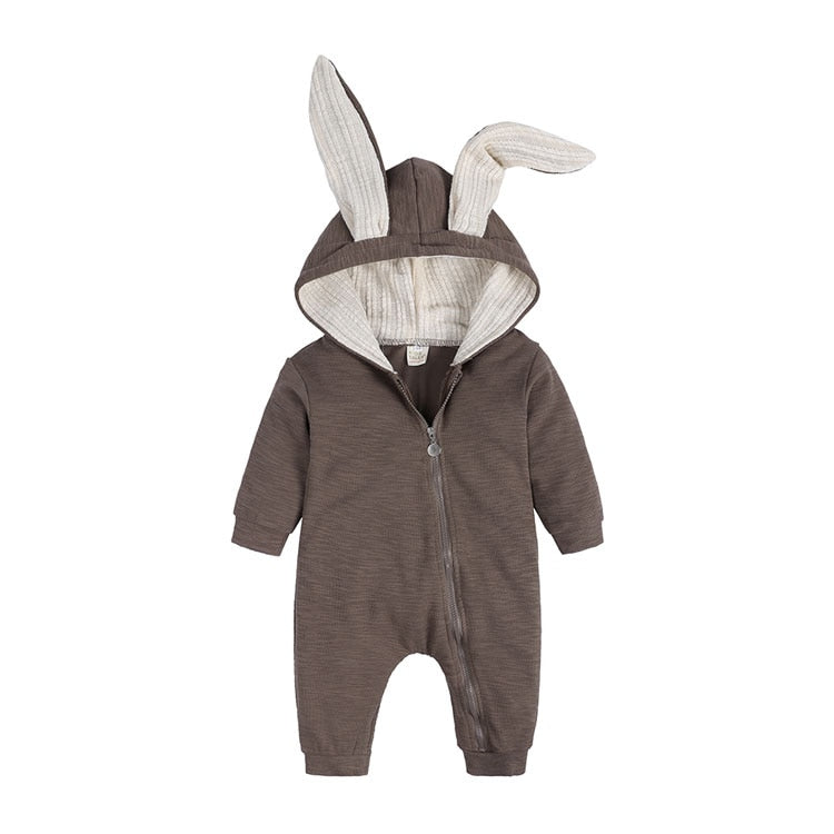 Cartoon Baby Clothes Boys Romper Spring Autumn Baby Girl Clothes Cotton Newborn Rompers Long Sleeve Hoodie Toddler Costume