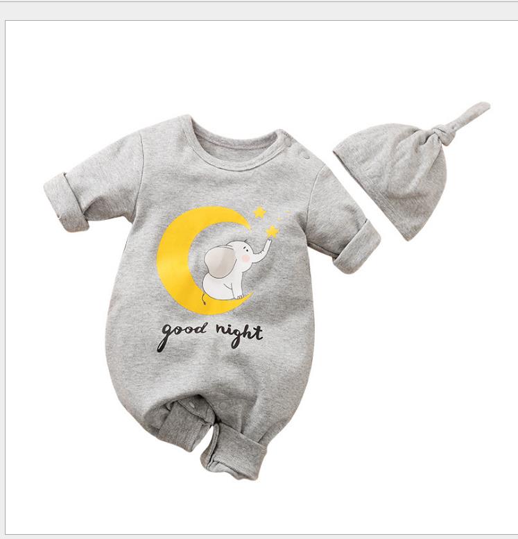 Newborn baby jumpsuit, baby boy