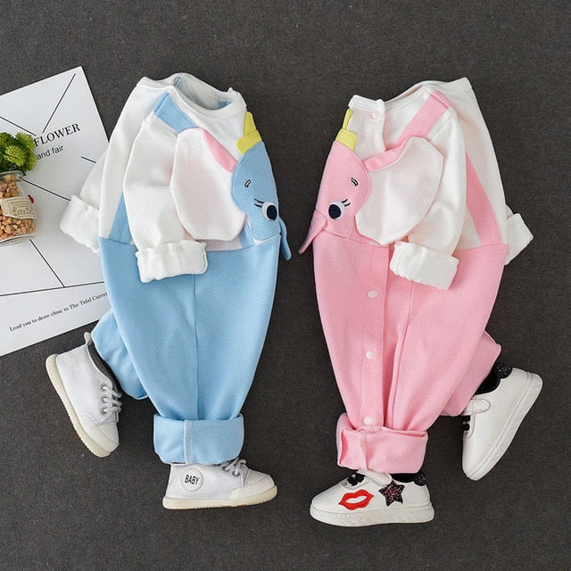 Newborn baby jumpsuit, baby boy