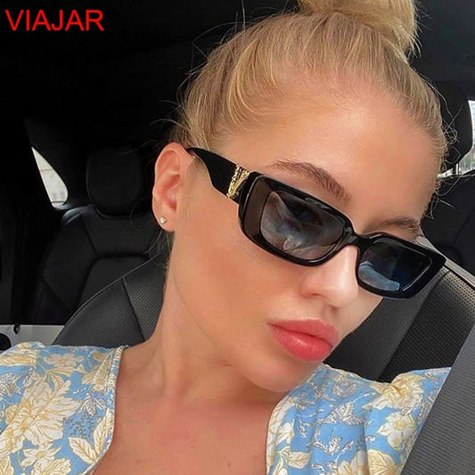 2022 Vintage Small Cat eye Sunglasses For Women&#39;s Men&#39;s Retro Brand Designer Women Sun Glasses Square Eyewear Oculos De Sol