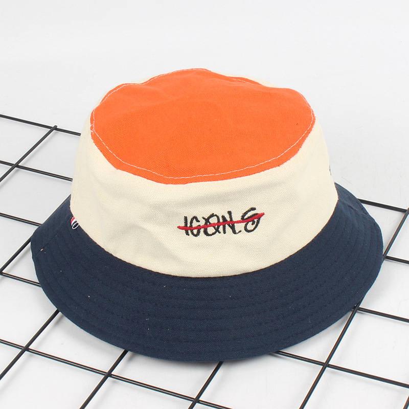 2019 Cotton Letter Embroidery Bucket Hat Fisherman Hat Outdoor Travel Hat Foldable Sun Cap Hats for Men and Women 534