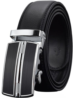 Men's Belt Luxury Automatic Buckle Genuine Leather Strap Black Brown for Men's Belt Designers Brand High Quality