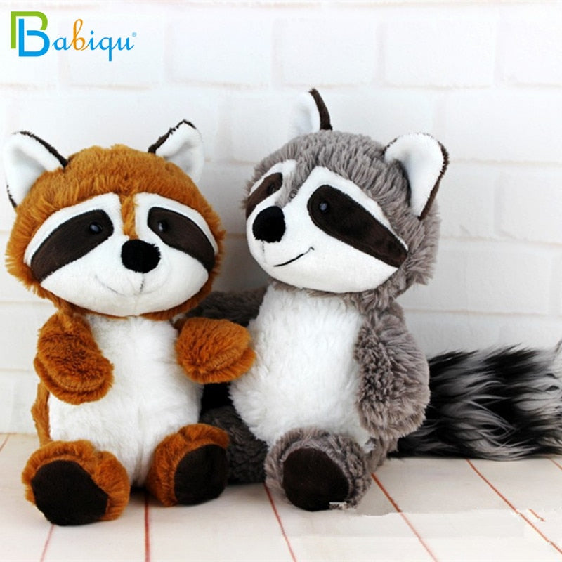 1pc Cute 25-55cm Soft Raccoon Plush Toy Lovely Raccoon Stuffed Animals Doll Pillow For Girls Children Kids Baby Birthday Gift