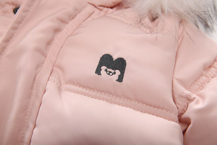 IYEAL Winter Baby Clothes With Hooded Fur Newborn Warm Fleece Bunting Infant Snowsuit Toddler Girl Boy Snow Wear Outwear Coats