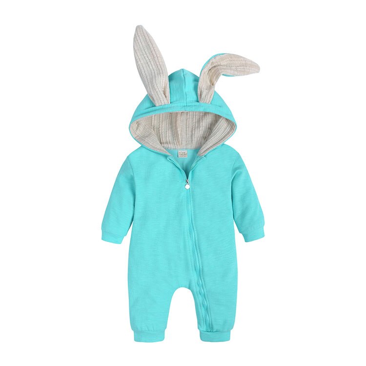 Cartoon Baby Clothes Boys Romper Spring Autumn Baby Girl Clothes Cotton Newborn Rompers Long Sleeve Hoodie Toddler Costume