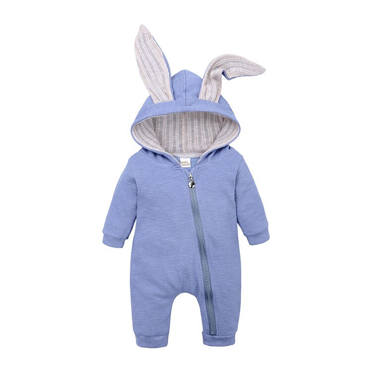 Cartoon Baby Clothes Boys Romper Spring Autumn Baby Girl Clothes Cotton Newborn Rompers Long Sleeve Hoodie Toddler Costume