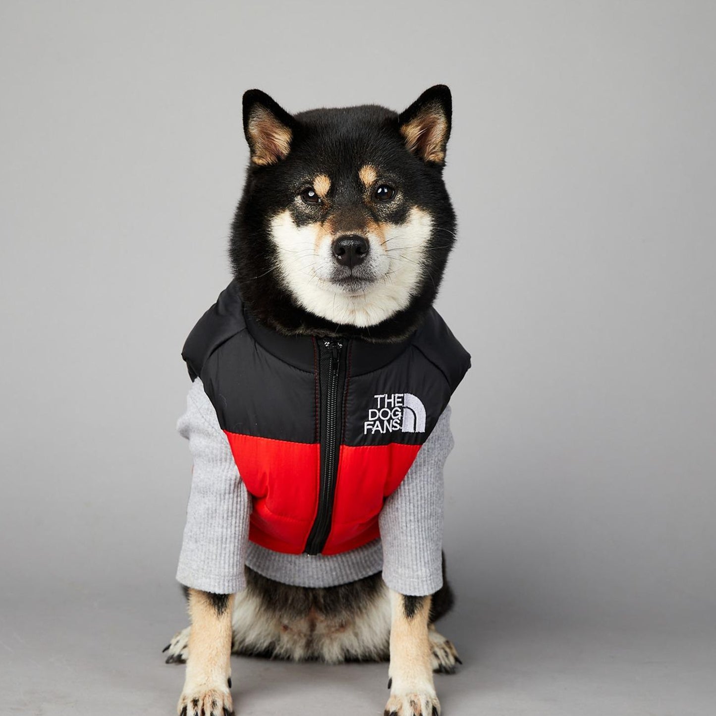 The Dog Face Pet Clothes Dog Polyester Down Jacket Winter Dog Vest Padded Warm And Windproof Dog Jacket Small Medium Pets S-5XL