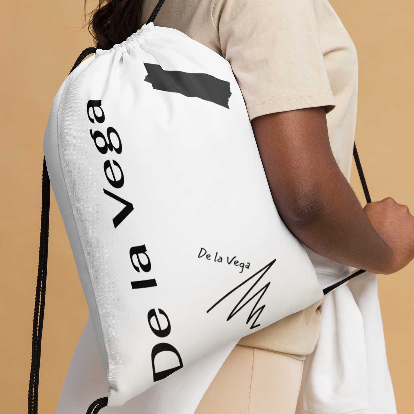 Del la Vega Drawstring bag