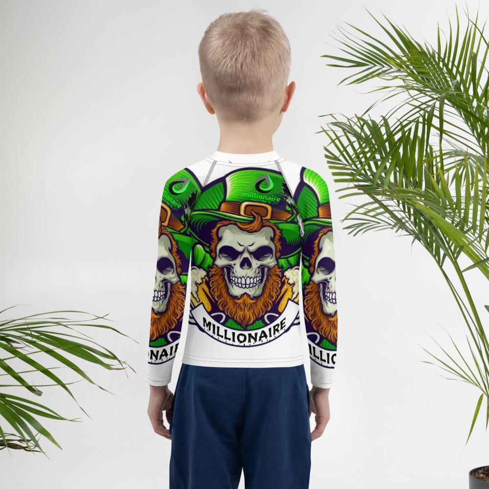 Millionaire-Boy's & Girls-Kids Rash Guard