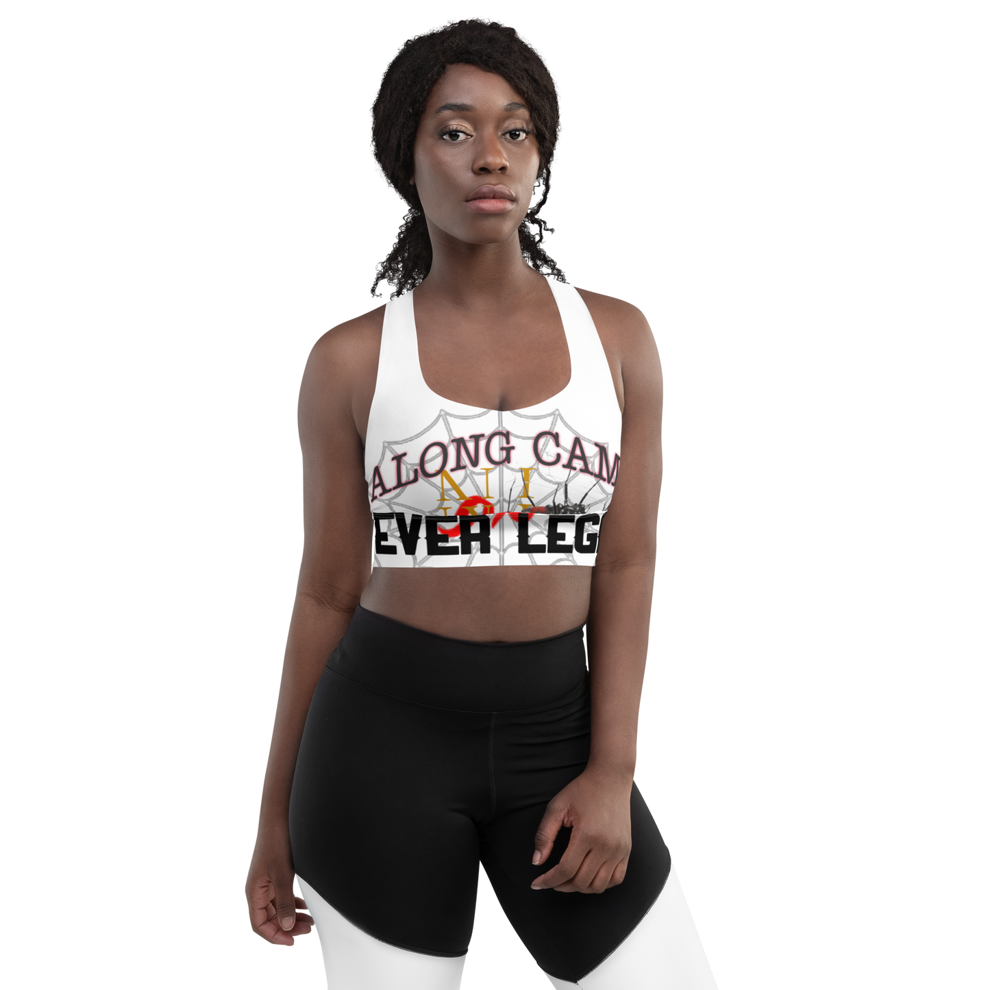 NEVER LEGAL 9X-Longline sports bra