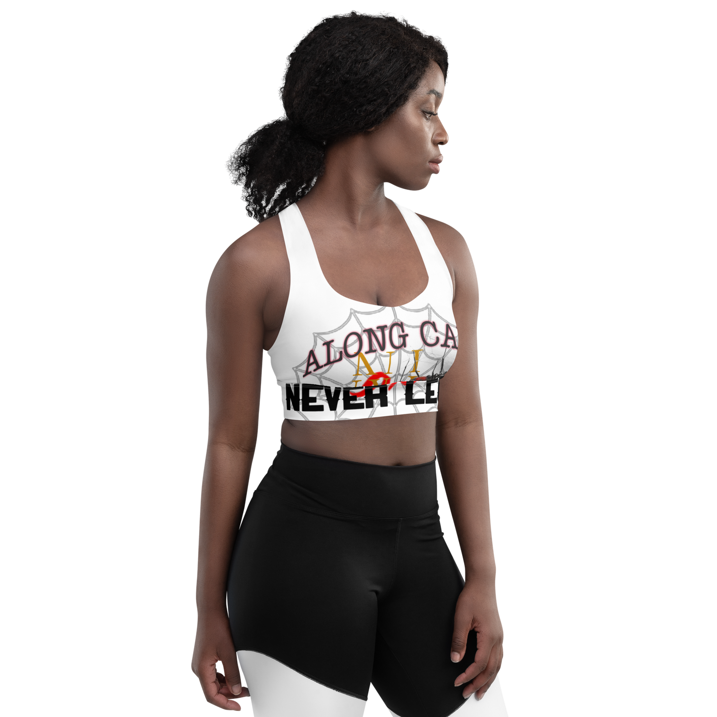 NEVER LEGAL 9X-Longline sports bra