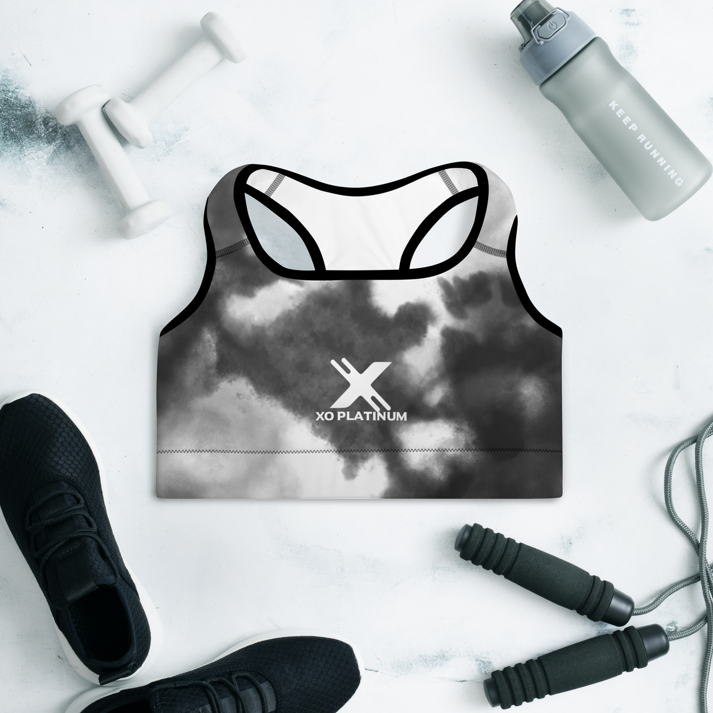 XO Platinum Padded Sports Bra