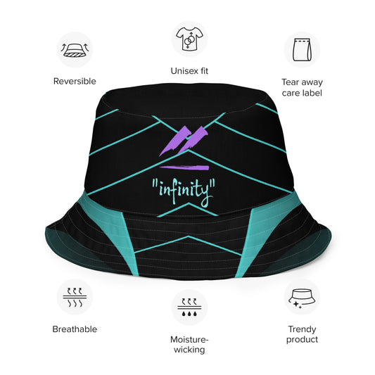 "Infinity" Reversible bucket hat