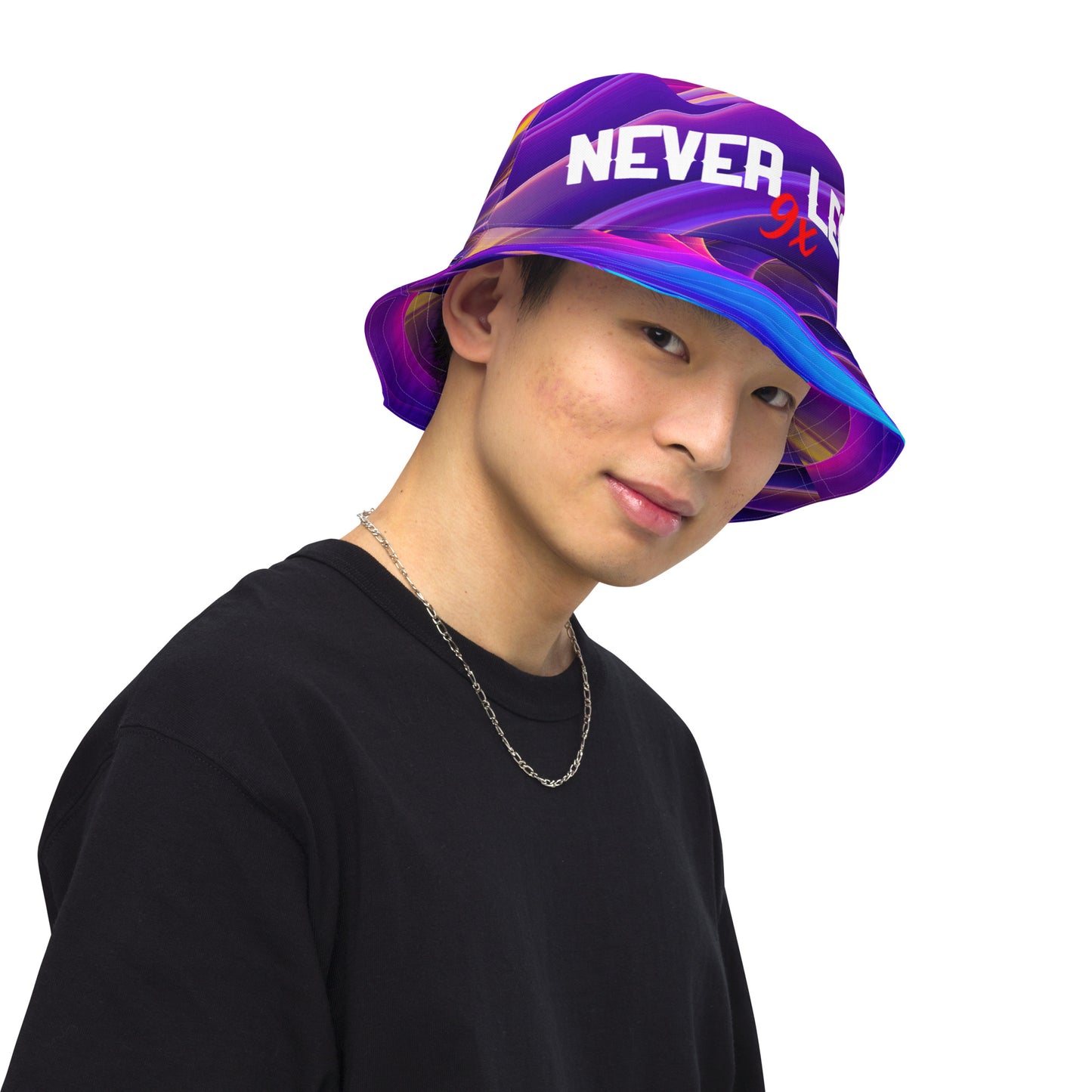 NEVER LEGAL 9X Reversible bucket hat