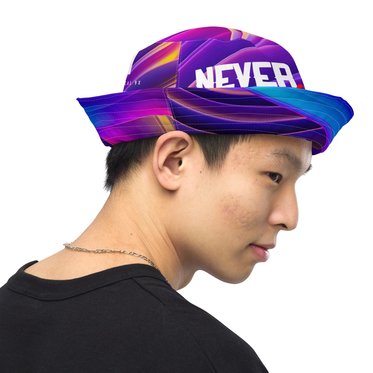 NEVER LEGAL 9X Reversible bucket hat