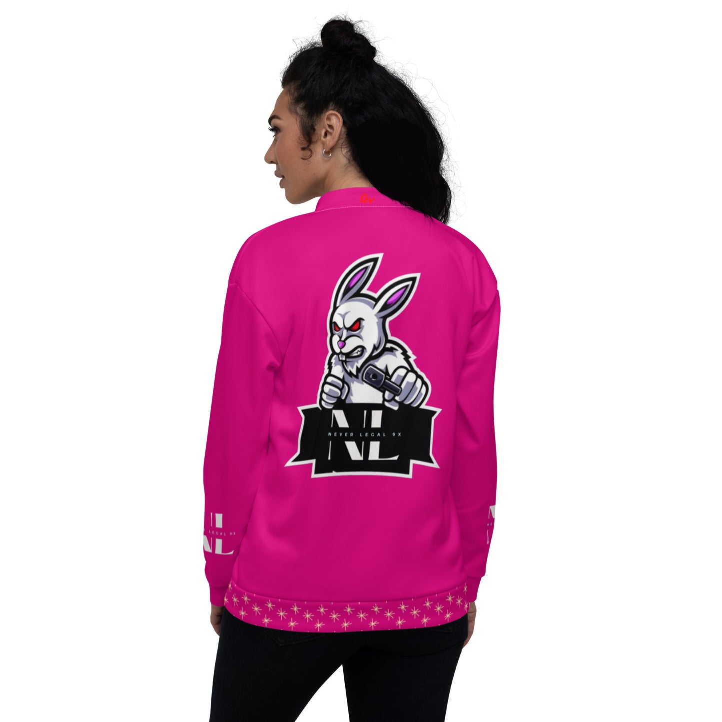 NEVER LEGAL 9X-Unisex Bomber Jacket