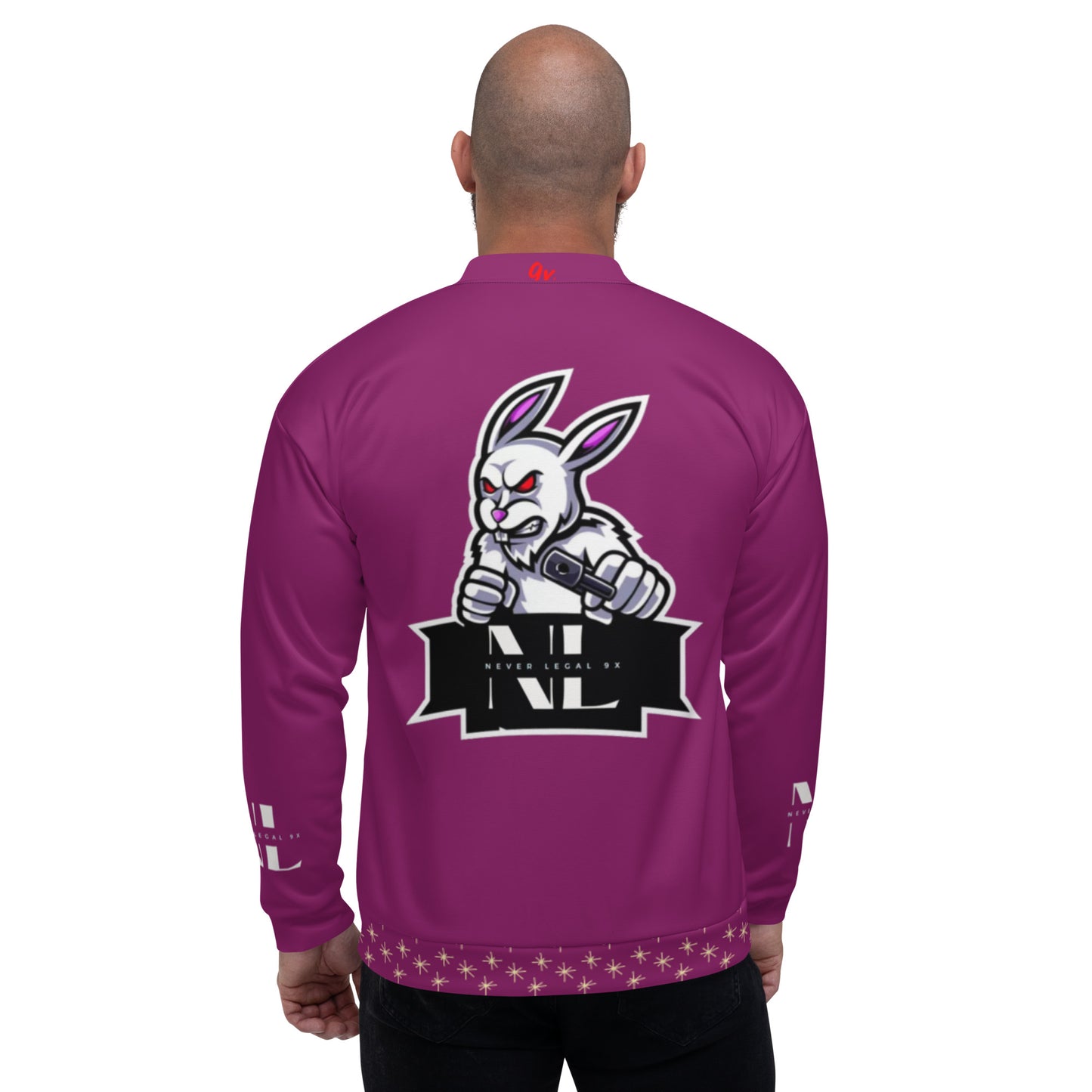 NEVER LEGAL 9X-Unisex Bomber Jacket