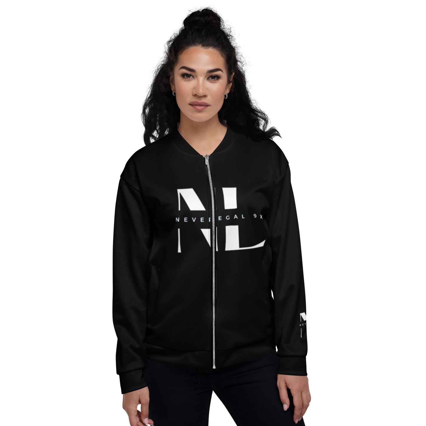 NEVER LEGAL 9X-Unisex Bomber Jacket