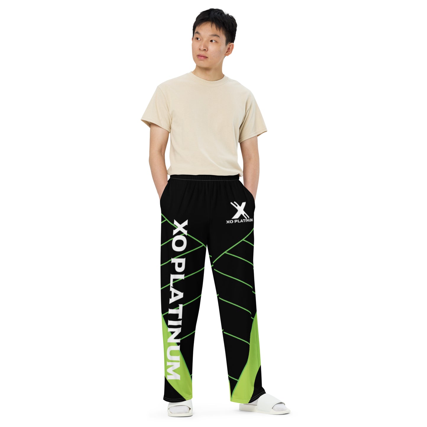 XO Platinum unisex wide-leg pants