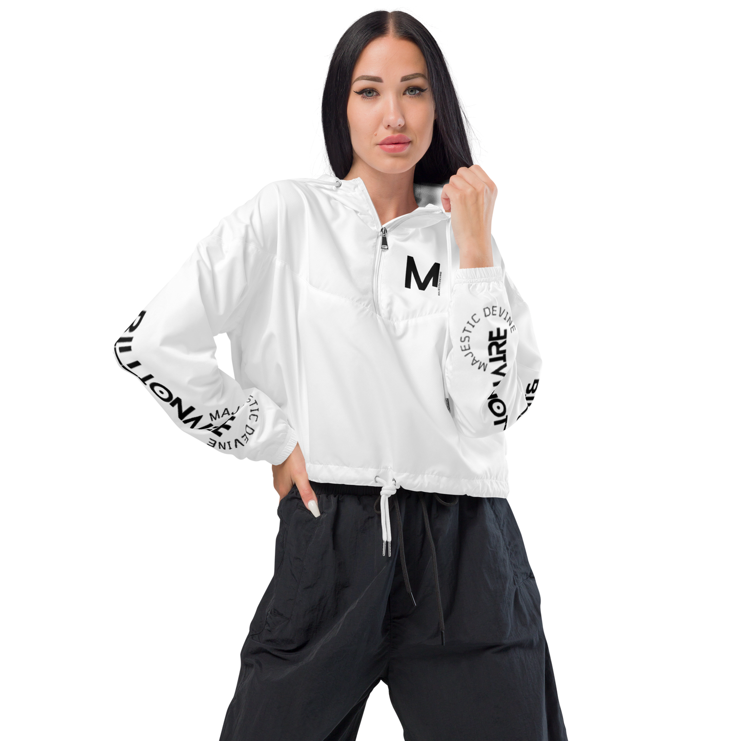 Majestic Women’s cropped windbreaker