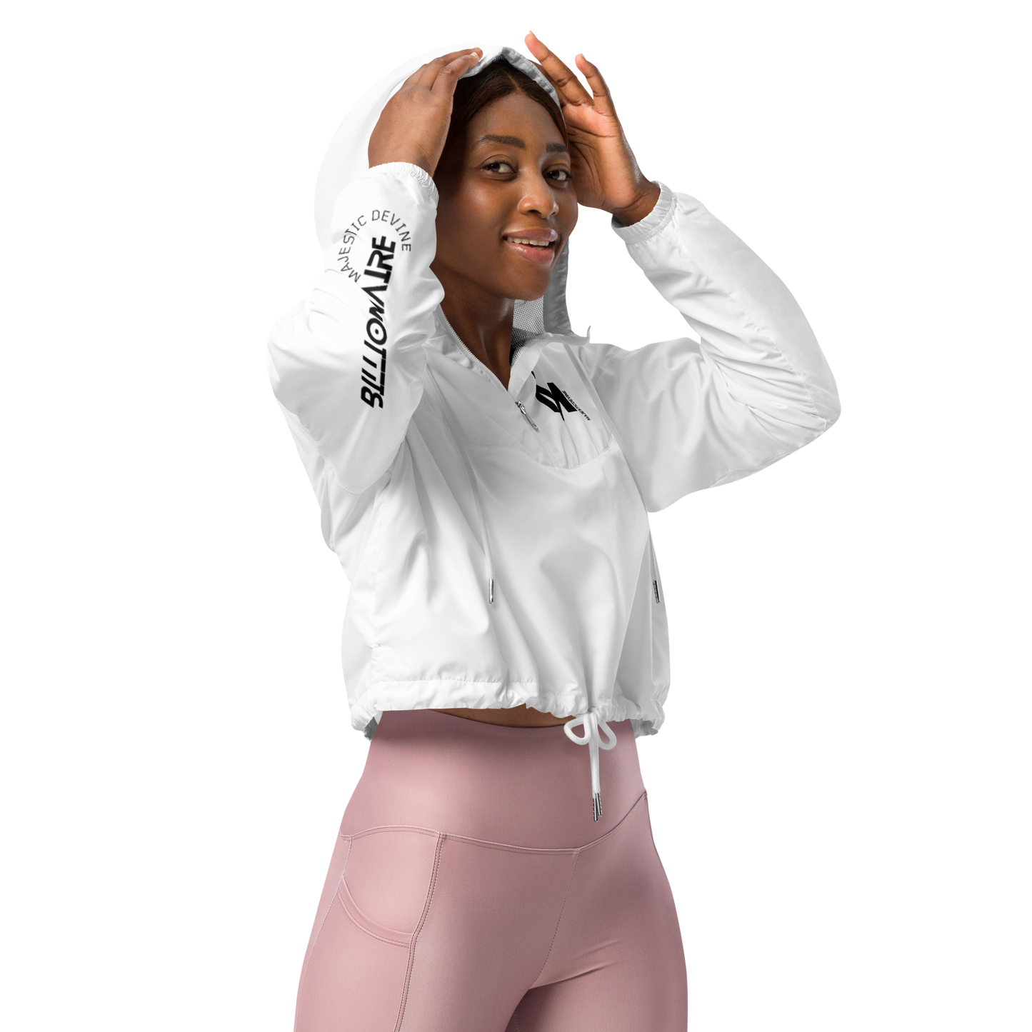 Majestic Women’s cropped windbreaker