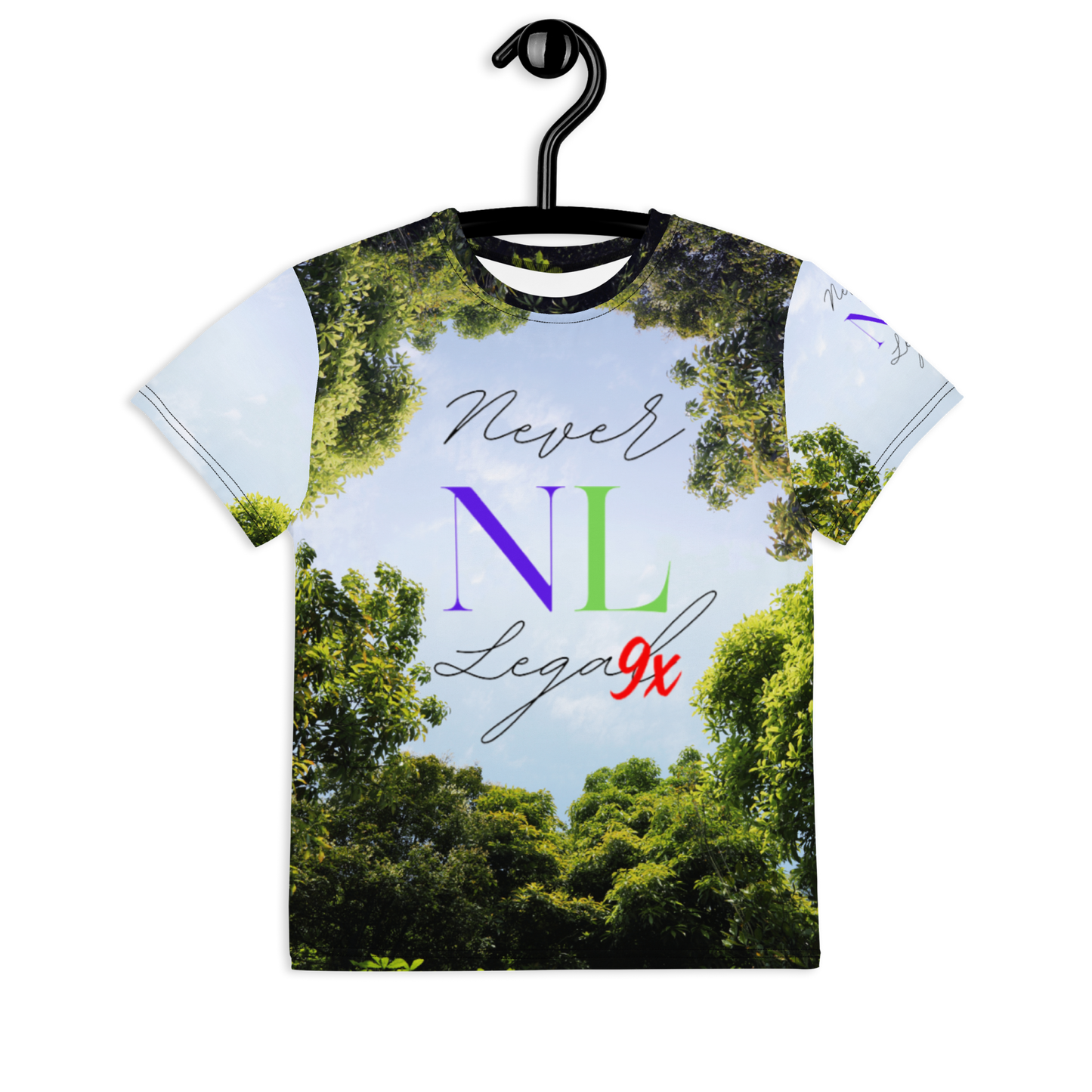 NEVER LEGAL 9X-Youth crew neck t-shirt